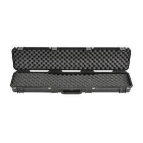SKB Sports iSeries 4909 Single Rifle Hard Case features convoluted foam and storage for a 49" firearm